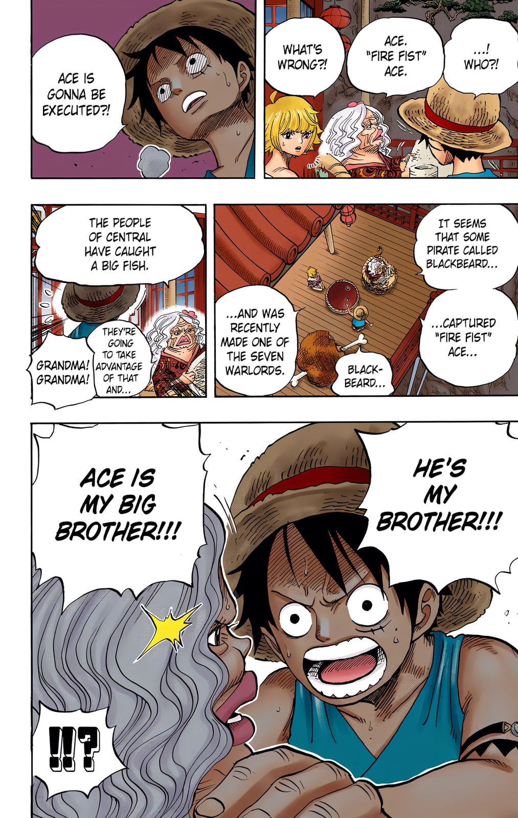 Read One Piece (Colored) chapter 522 image 7 on Lezhin