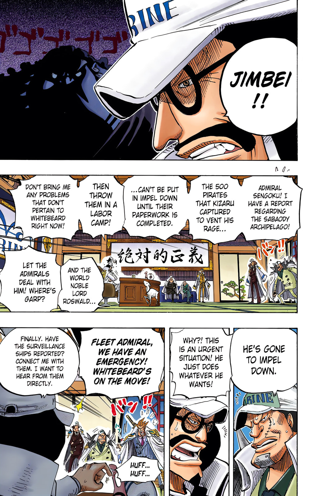 Read One Piece (Colored) chapter 523 image 10 on Lezhin