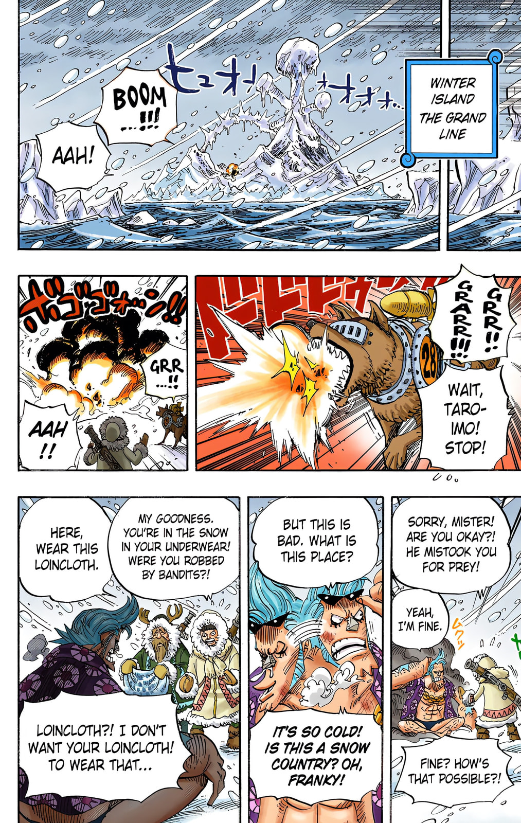 Read One Piece (Colored) chapter 523 image 15 on Lezhin