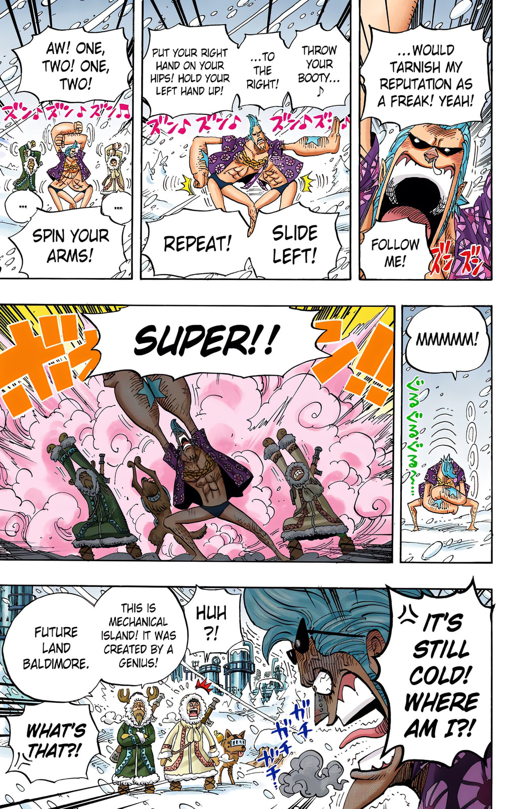 Read One Piece (Colored) chapter 523 image 16 on Lezhin