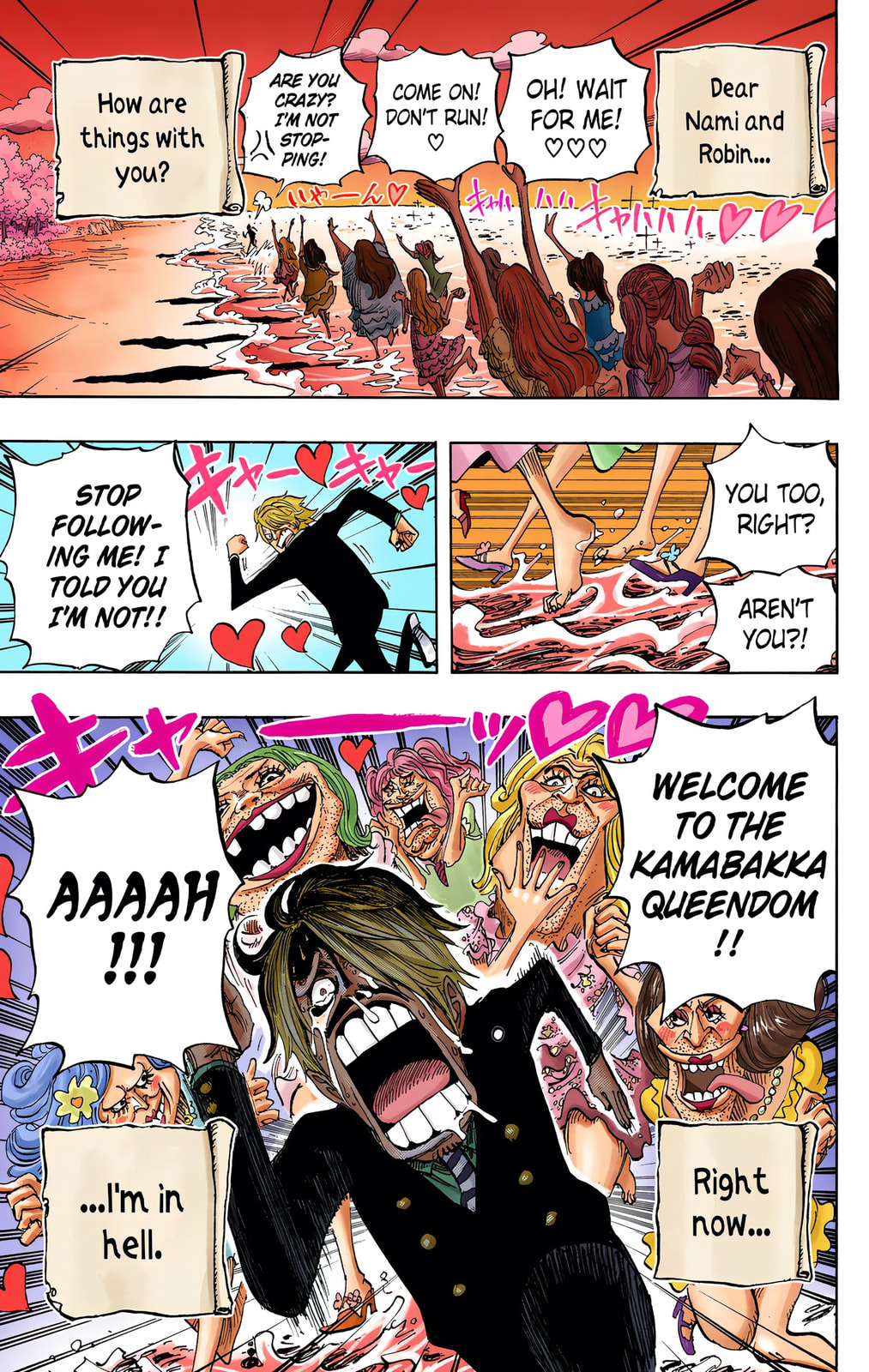 Read One Piece (Colored) chapter 523 image 18 on Lezhin
