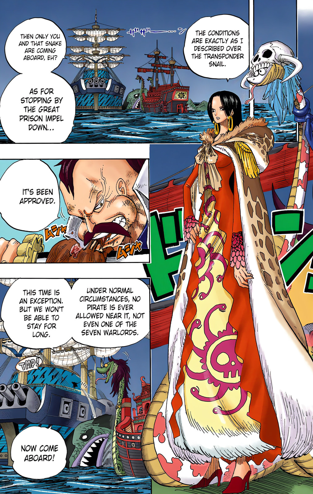 Read One Piece (Colored) chapter 523 image 6 on Lezhin
