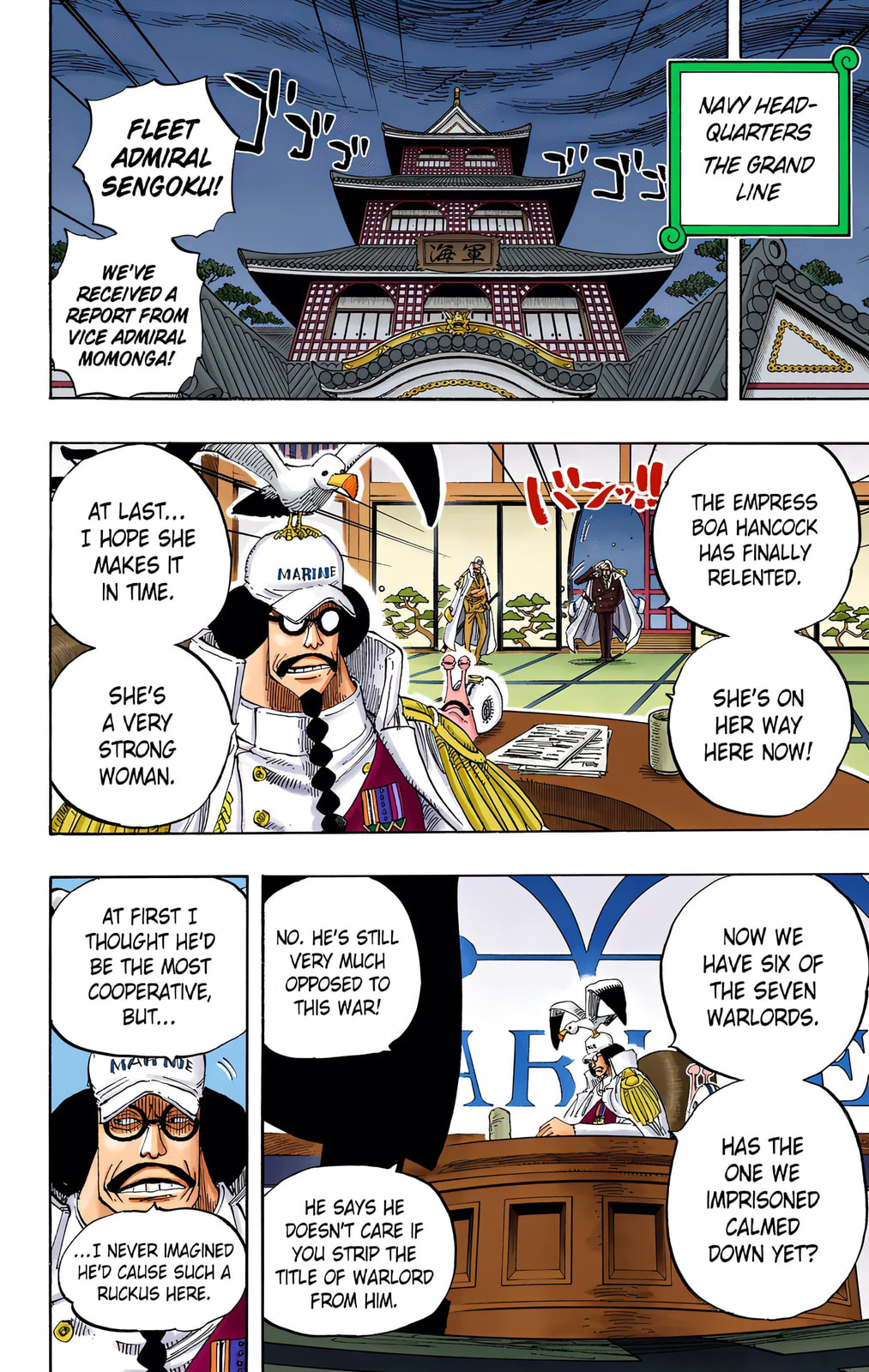 Read One Piece (Colored) chapter 523 image 9 on Lezhin