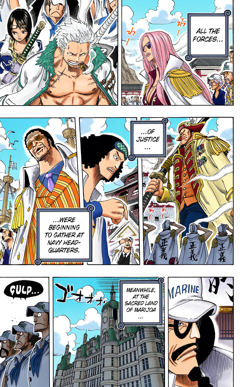 Read One Piece (Colored) chapter 524 image 16 on Lezhin