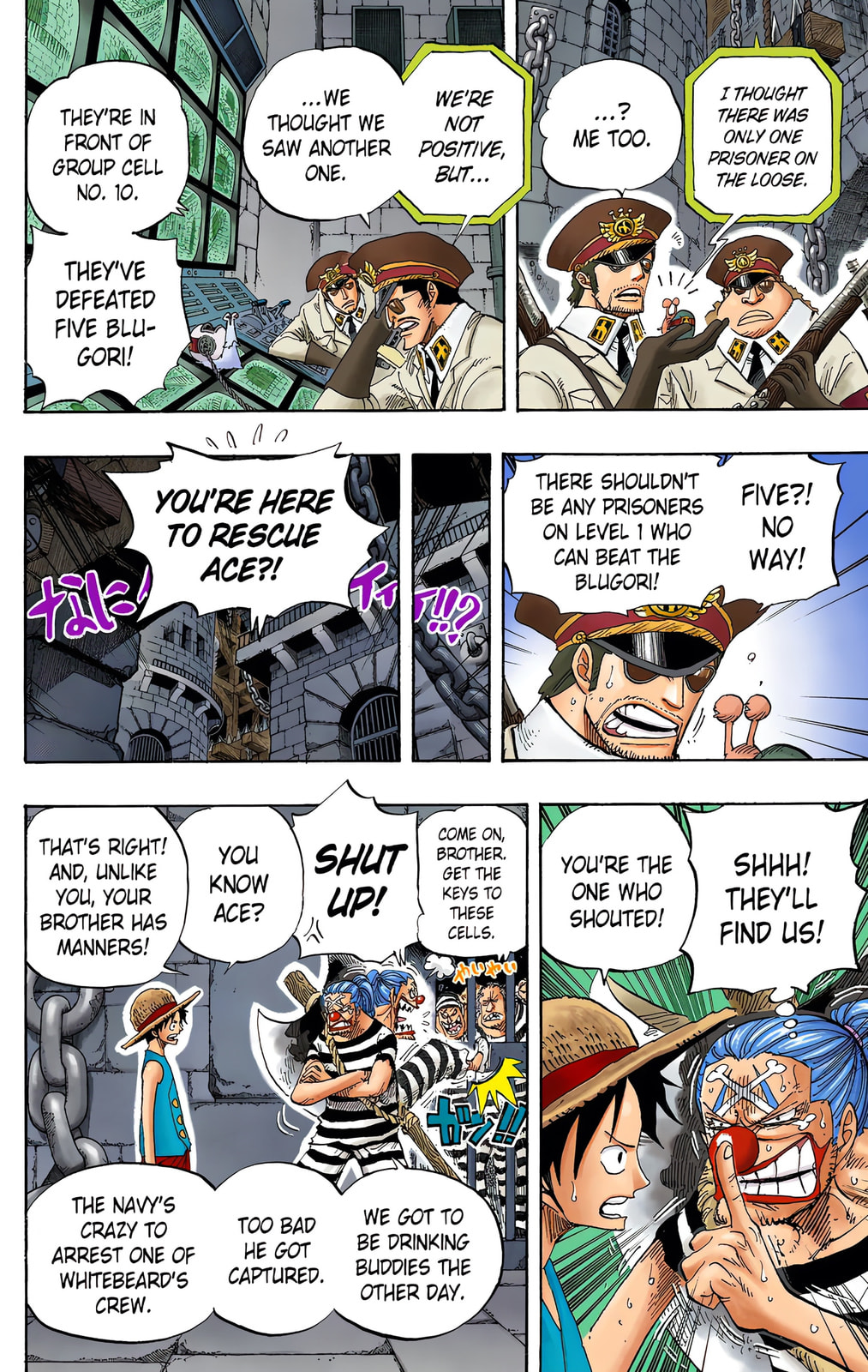 Read One Piece (Colored) chapter 527 image 5 on Lezhin