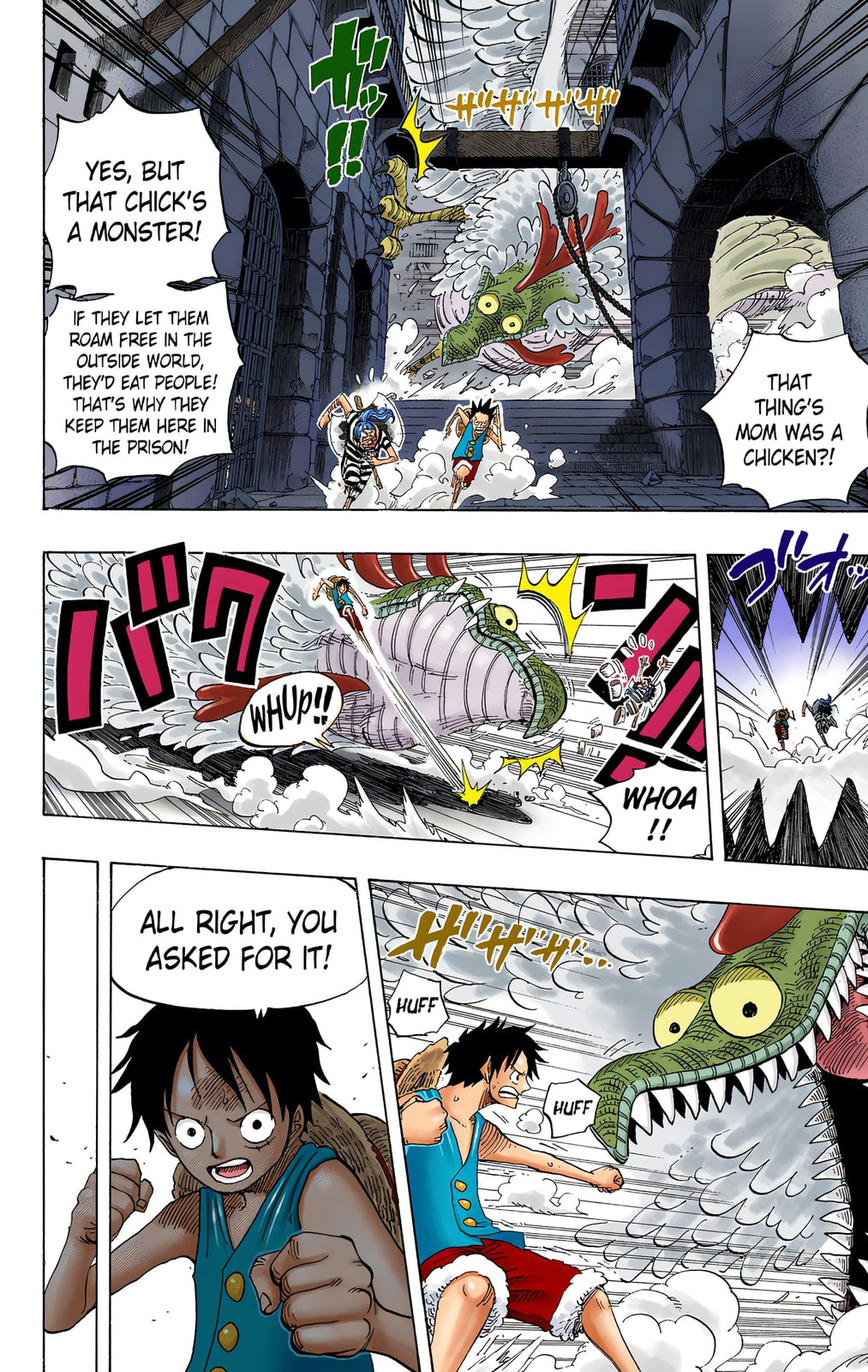 Read One Piece (Colored) chapter 528 image 3 on Lezhin
