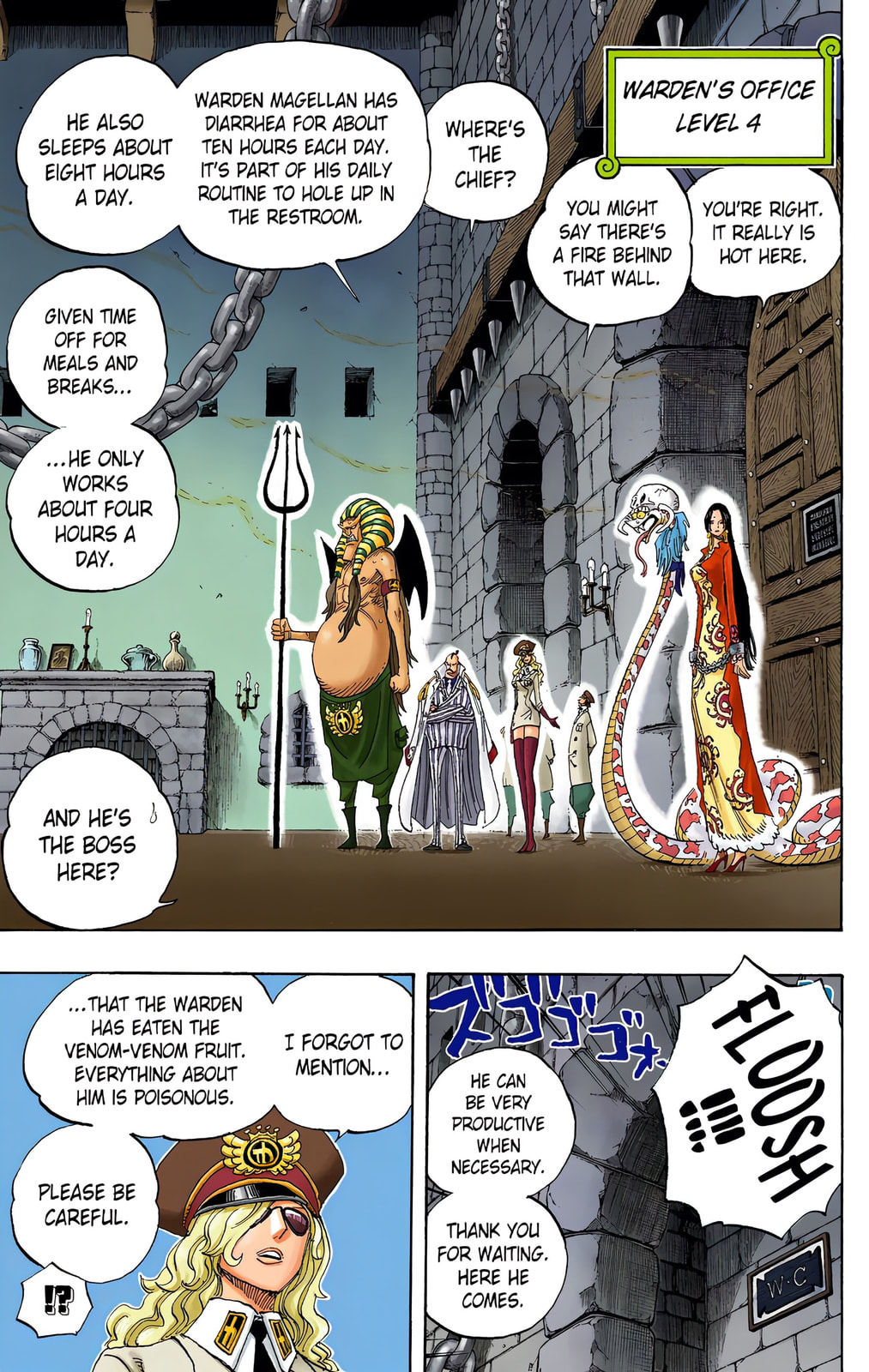 Read One Piece (Colored) chapter 528 image 4 on Lezhin