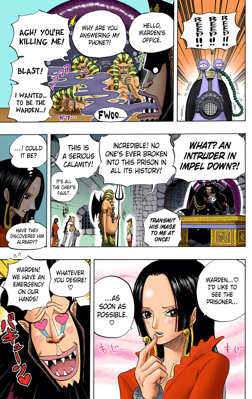 Read One Piece (Colored) chapter 528 image 8 on Lezhin