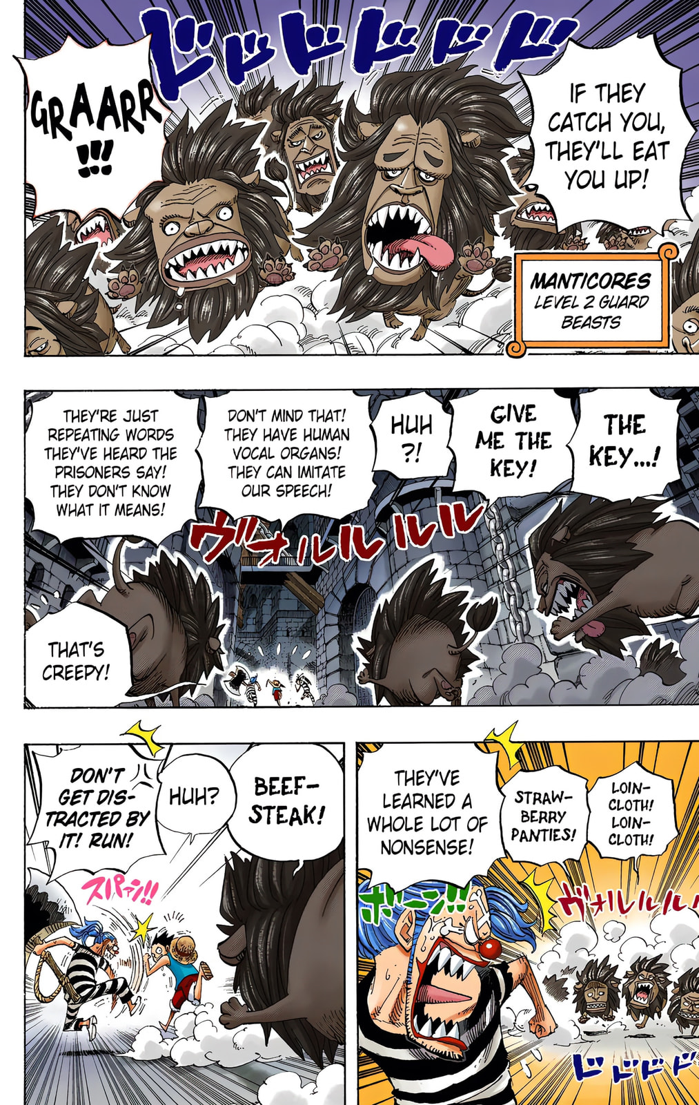 Read One Piece (Colored) chapter 529 image 8 on Lezhin