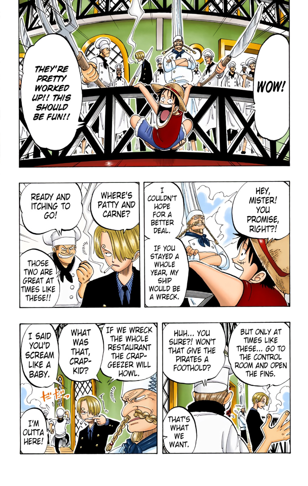 Read One Piece (Colored) chapter 53 image 6 on Lezhin