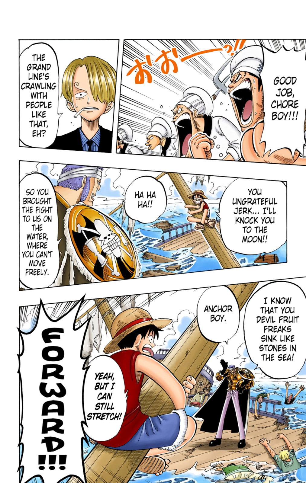 Read One Piece (Colored) chapter 53 image 9 on Lezhin