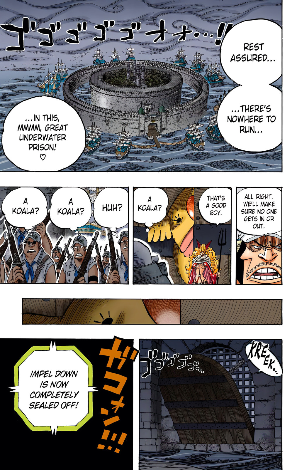 Read One Piece (Colored) chapter 531 image 4 on Lezhin