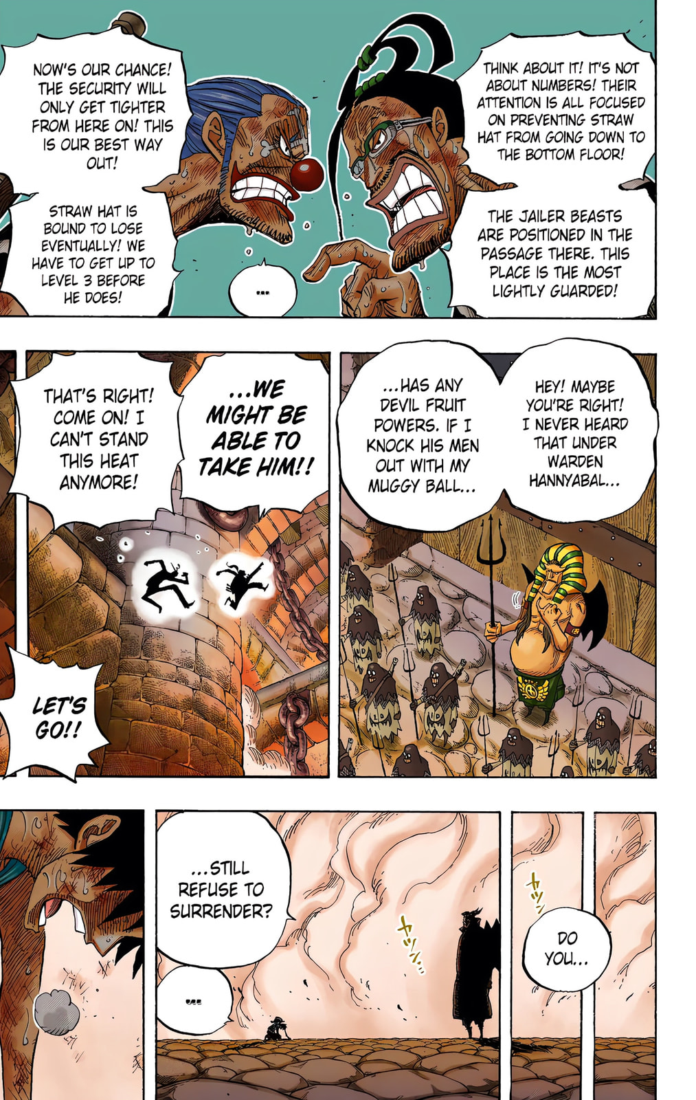 Read One Piece (Colored) chapter 534 image 15 on Lezhin