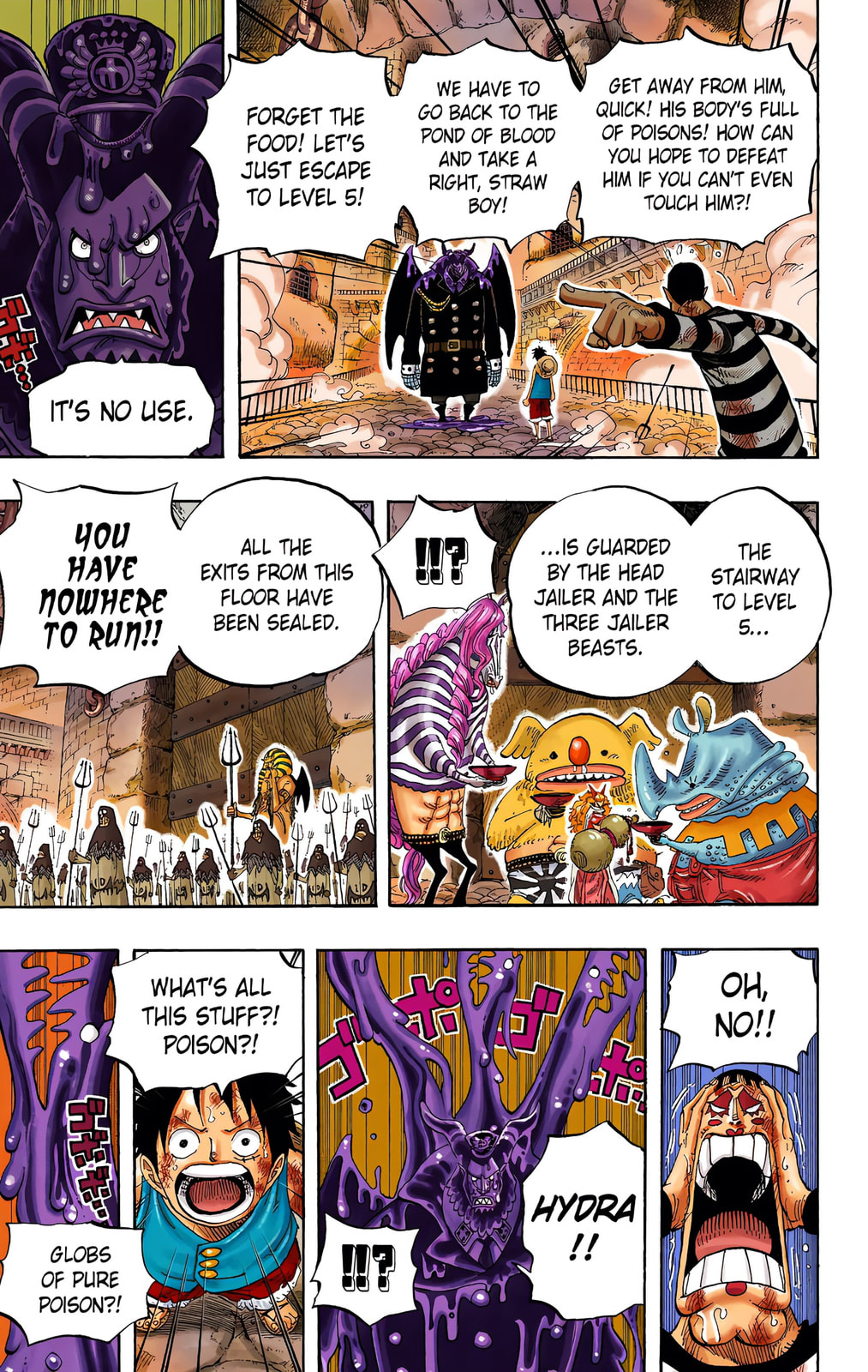 Read One Piece (Colored) chapter 534 image 4 on Lezhin