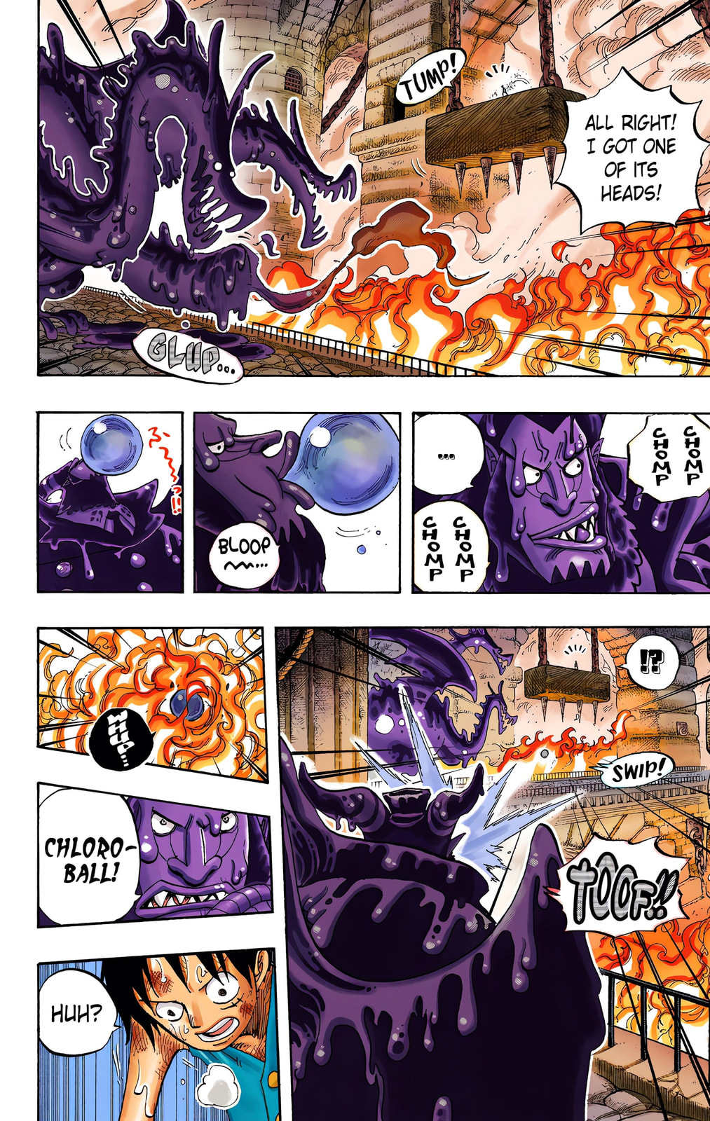 Read One Piece (Colored) chapter 534 image 8 on Lezhin