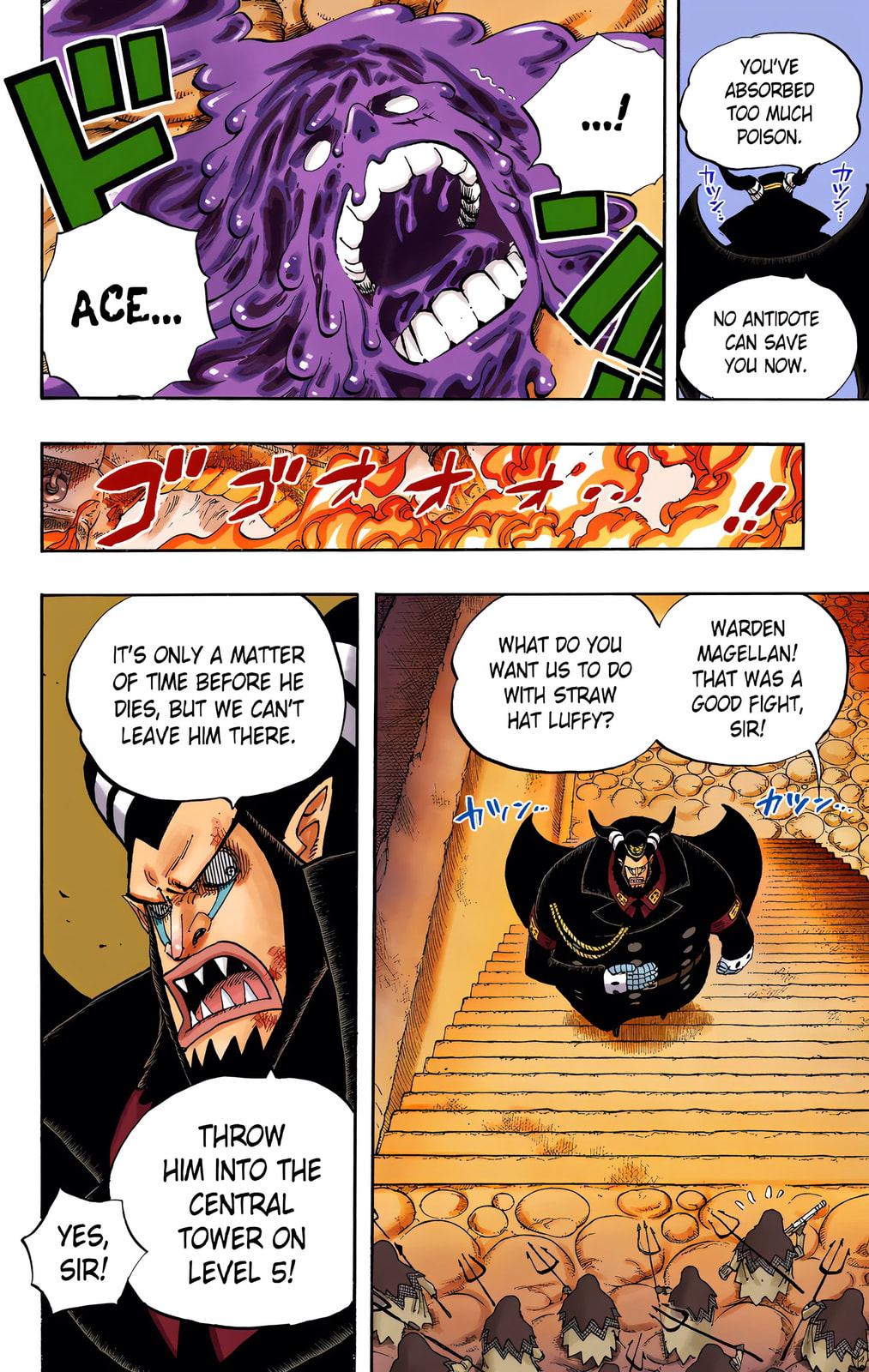 Read One Piece (Colored) chapter 535 image 11 on Lezhin