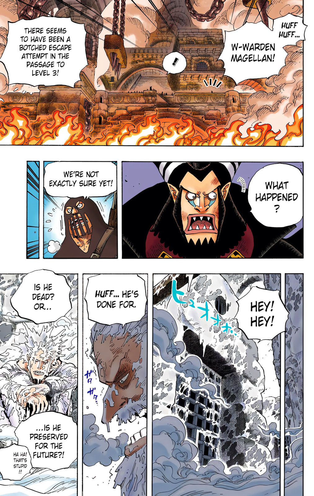 Read One Piece (Colored) chapter 535 image 12 on Lezhin