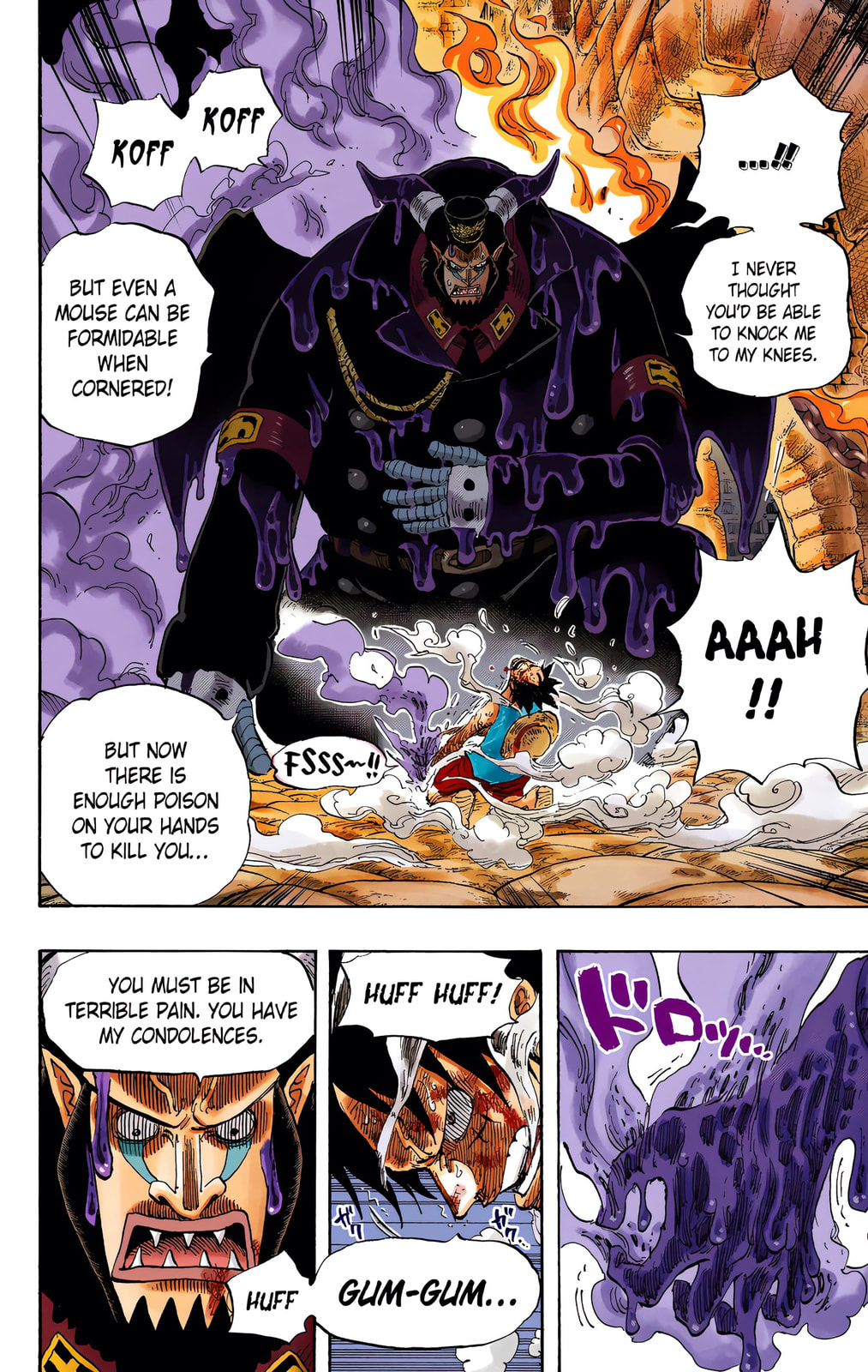 Read One Piece (Colored) chapter 535 image 3 on Lezhin