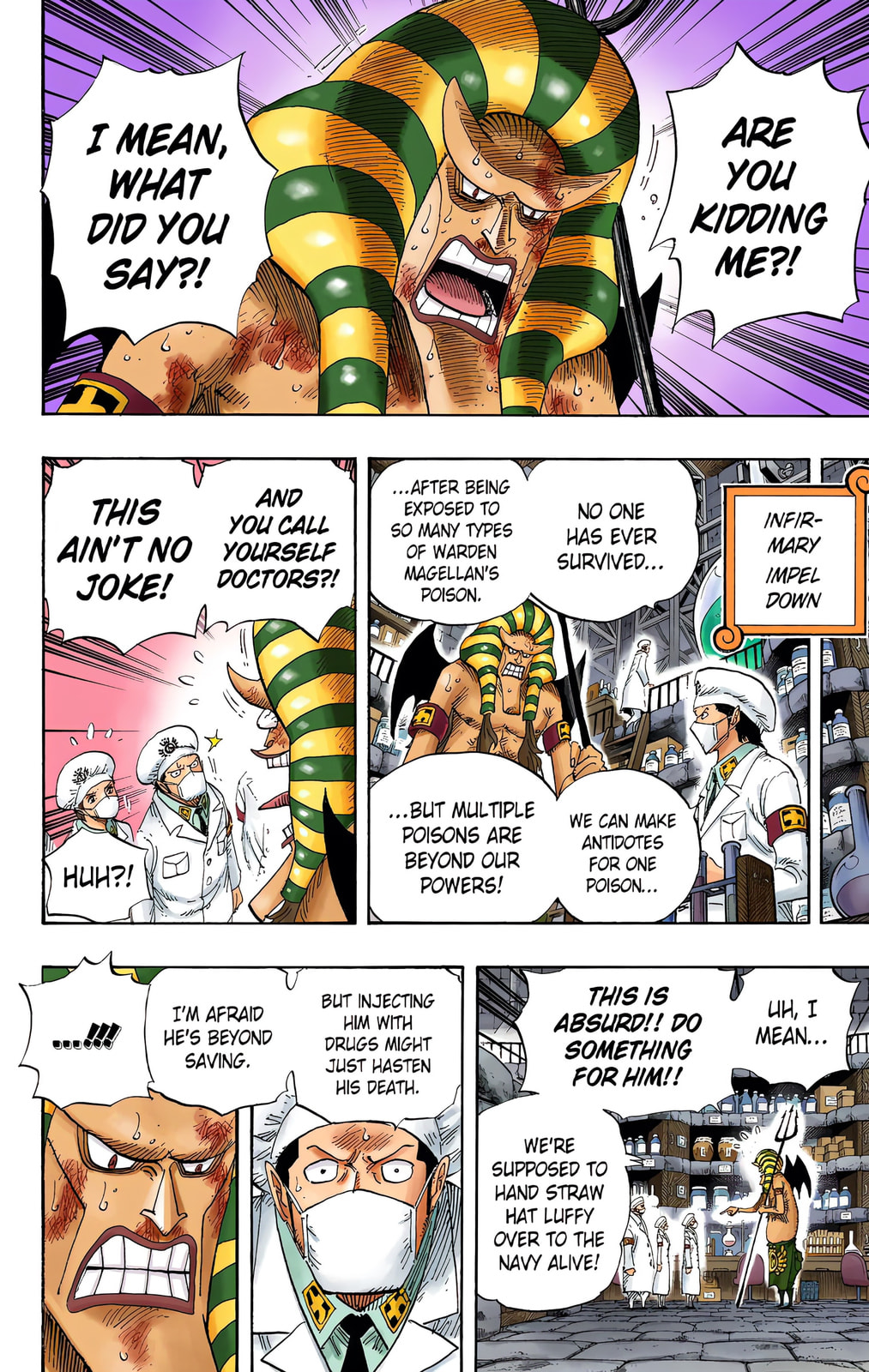 Read One Piece (Colored) chapter 536 image 1 on Lezhin