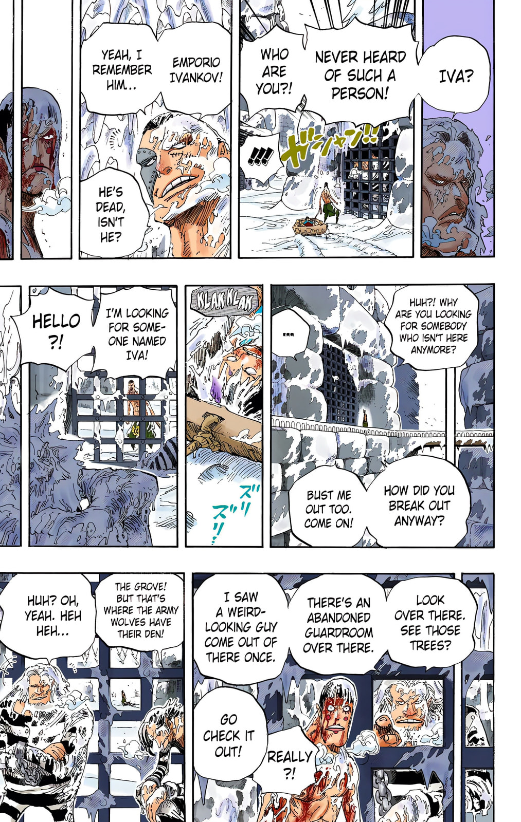Read One Piece (Colored) chapter 536 image 12 on Lezhin