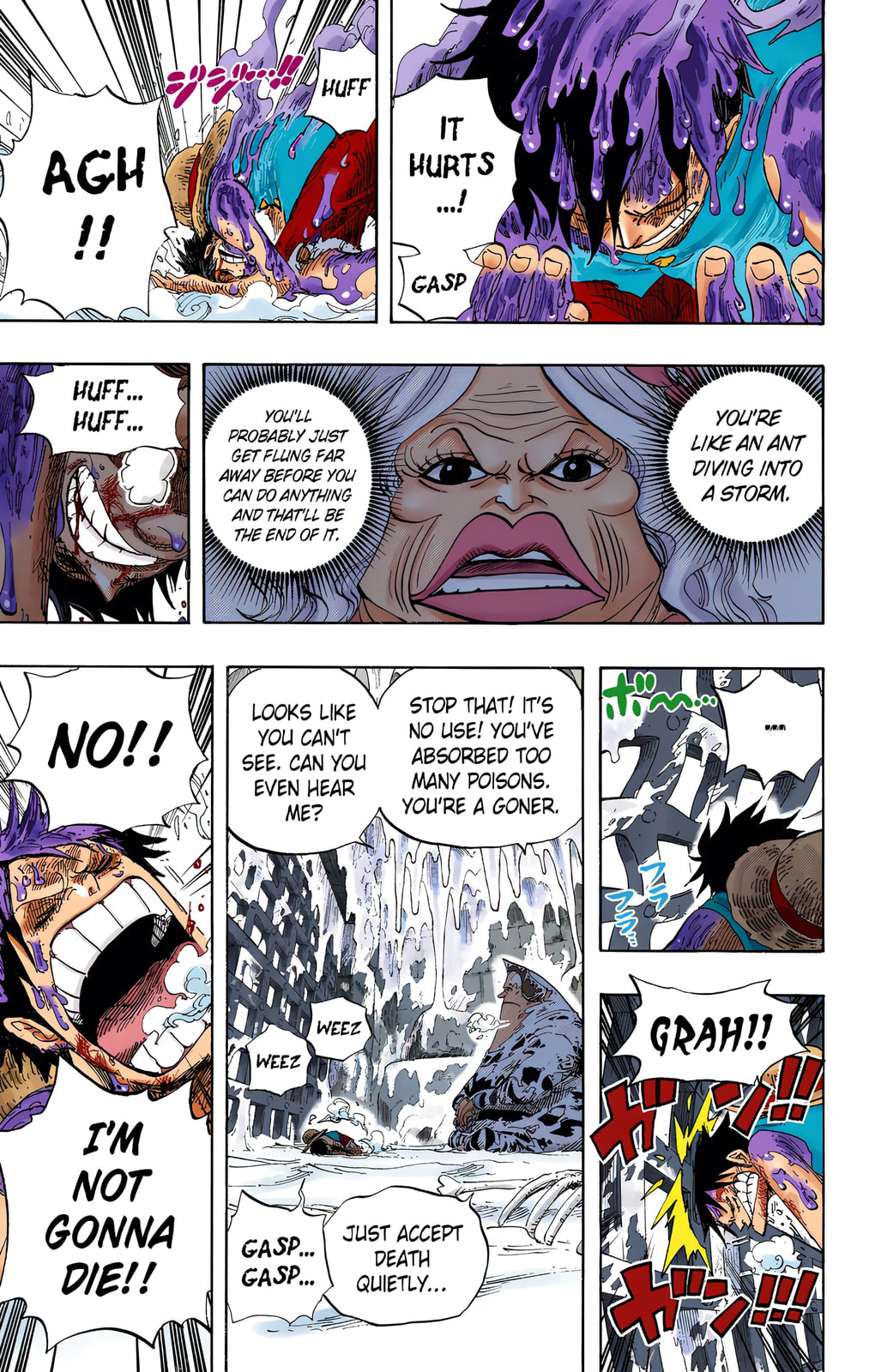 Read One Piece (Colored) chapter 536 image 8 on Lezhin