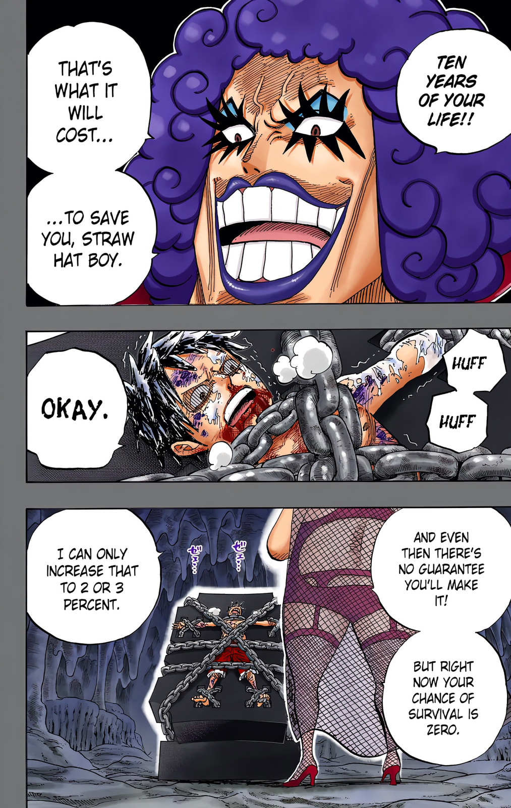 Read One Piece (Colored) chapter 538 image 1 on Lezhin