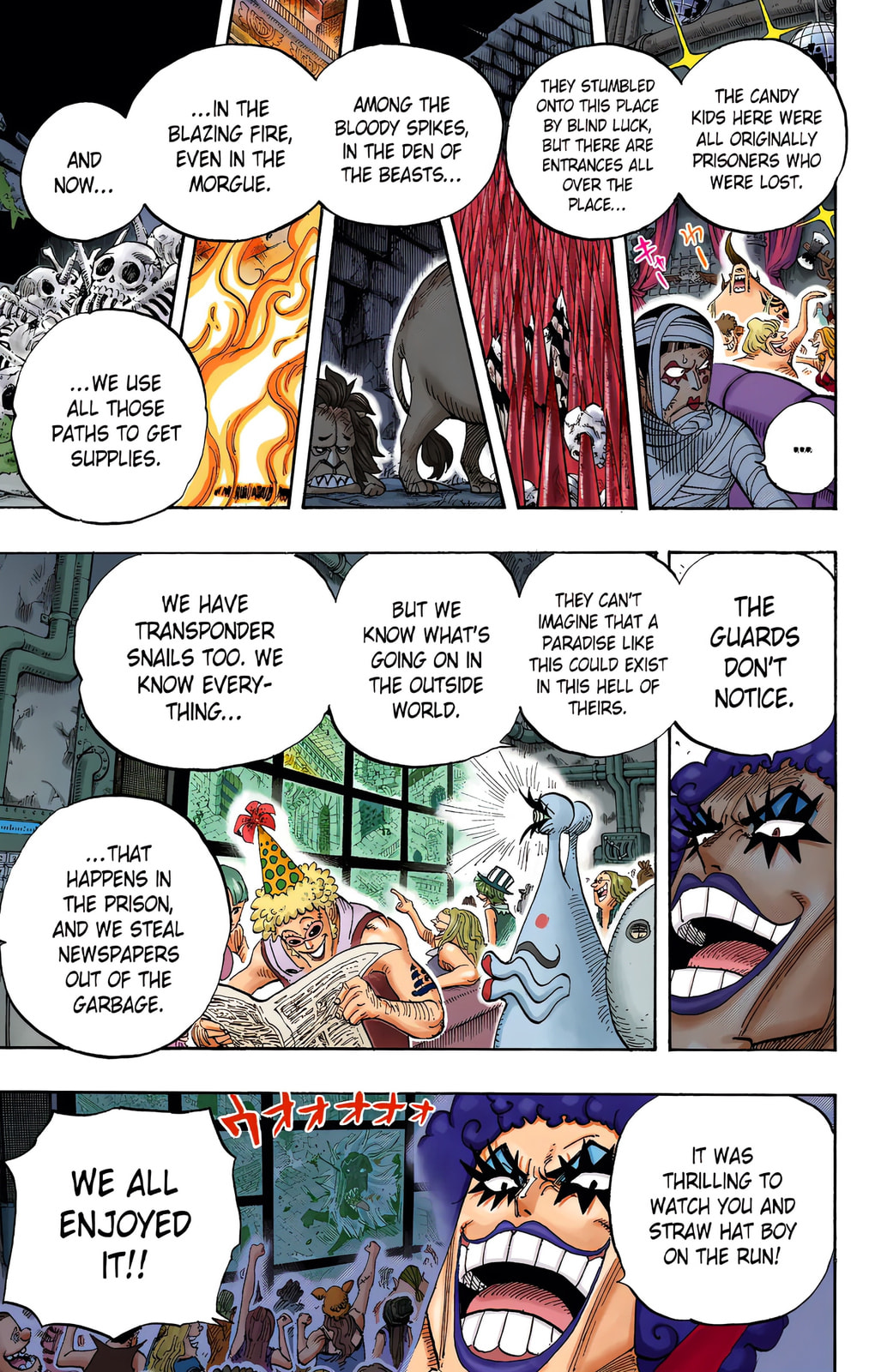 Read One Piece (Colored) chapter 538 image 8 on Lezhin