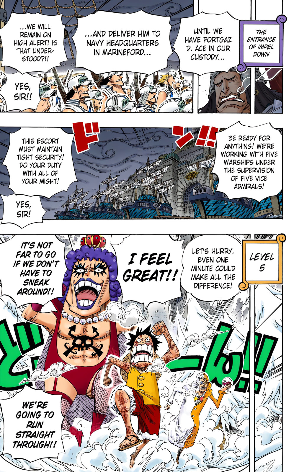 Read One Piece (Colored) chapter 539 image 13 on Lezhin