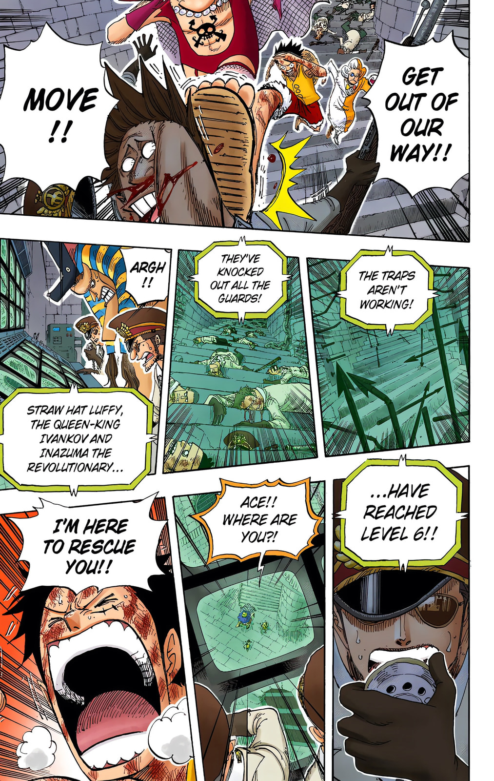 Read One Piece (Colored) chapter 540 image 2 on Lezhin