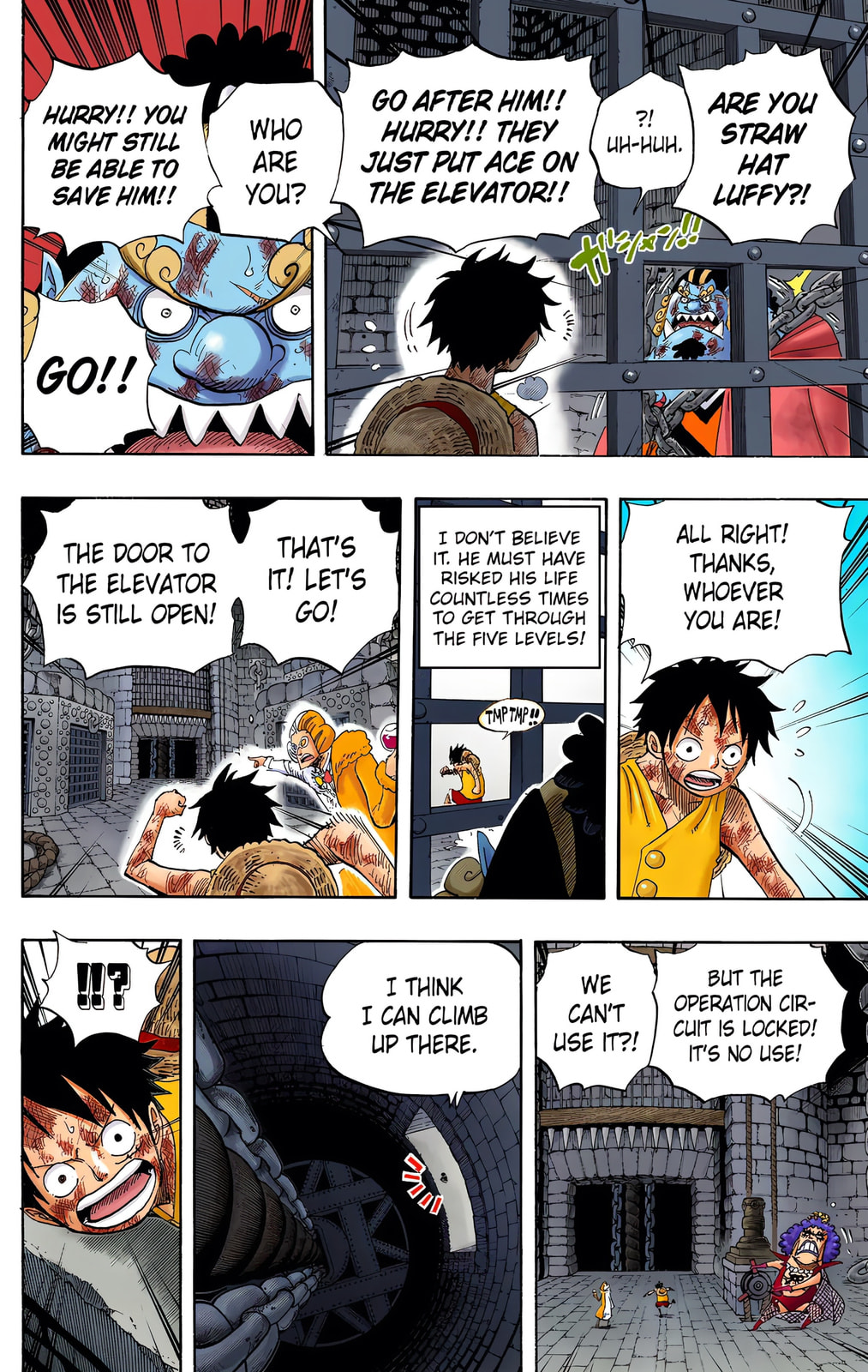 Read One Piece (Colored) chapter 540 image 4 on Lezhin