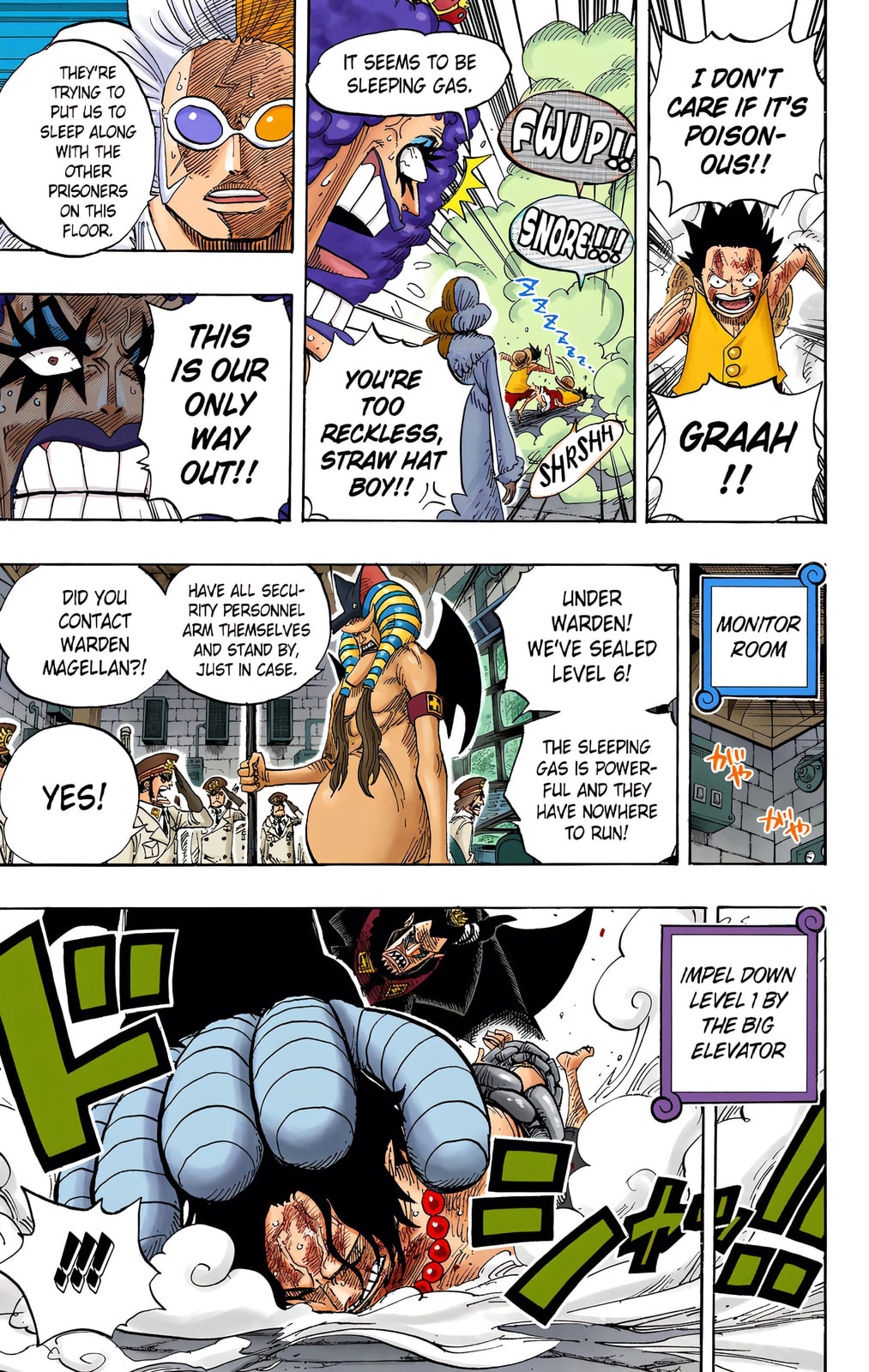 Read One Piece (Colored) chapter 540 image 7 on Lezhin