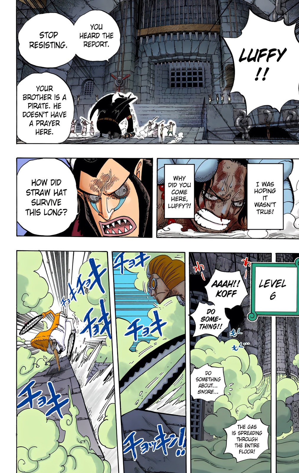 Read One Piece (Colored) chapter 540 image 8 on Lezhin
