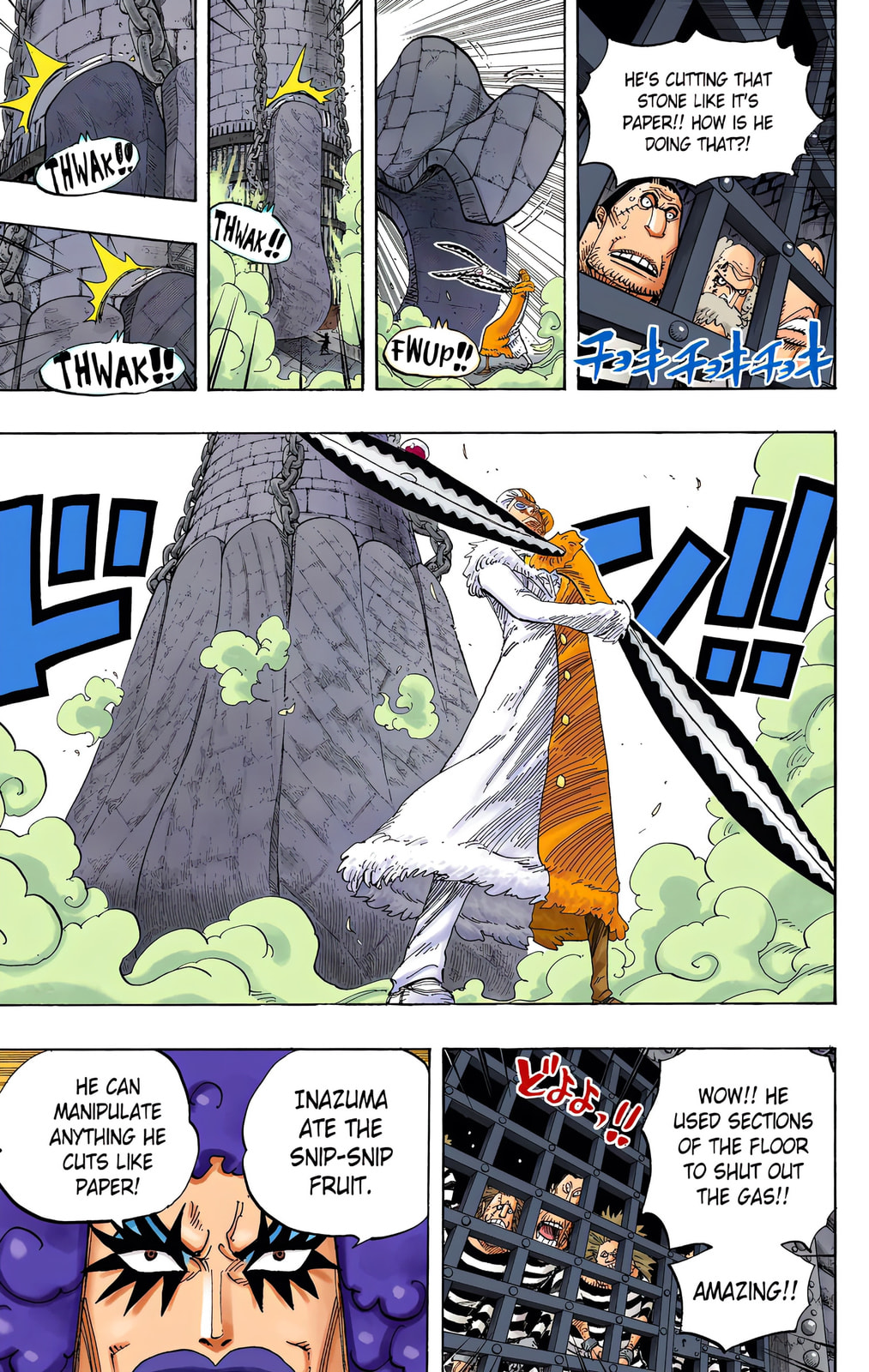 Read One Piece (Colored) chapter 540 image 9 on Lezhin