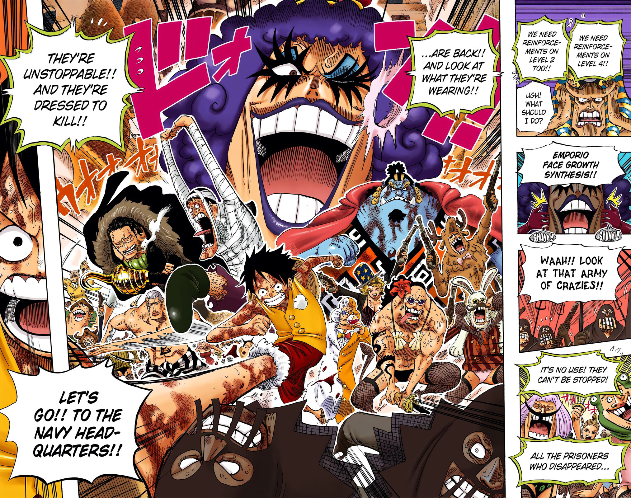 Read One Piece (Colored) chapter 541 image 16 on Lezhin