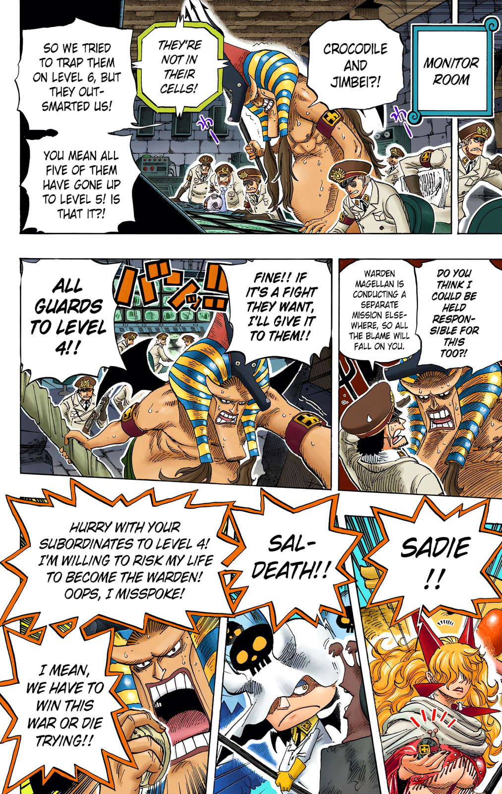 Read One Piece (Colored) chapter 541 image 3 on Lezhin