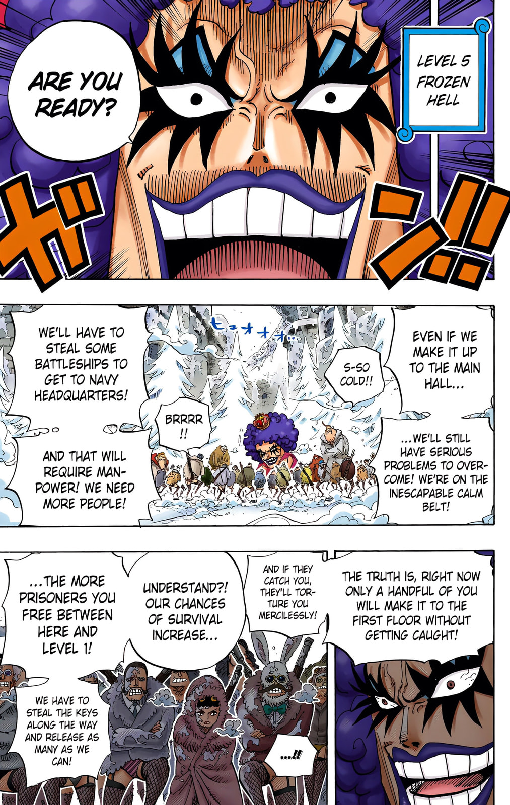 Read One Piece (Colored) chapter 541 image 4 on Lezhin