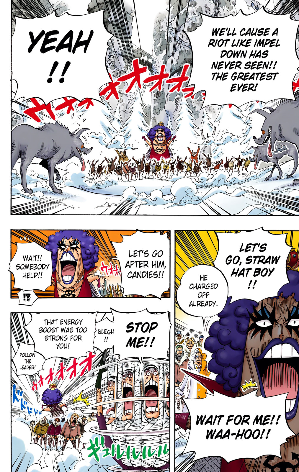 Read One Piece (Colored) chapter 541 image 5 on Lezhin
