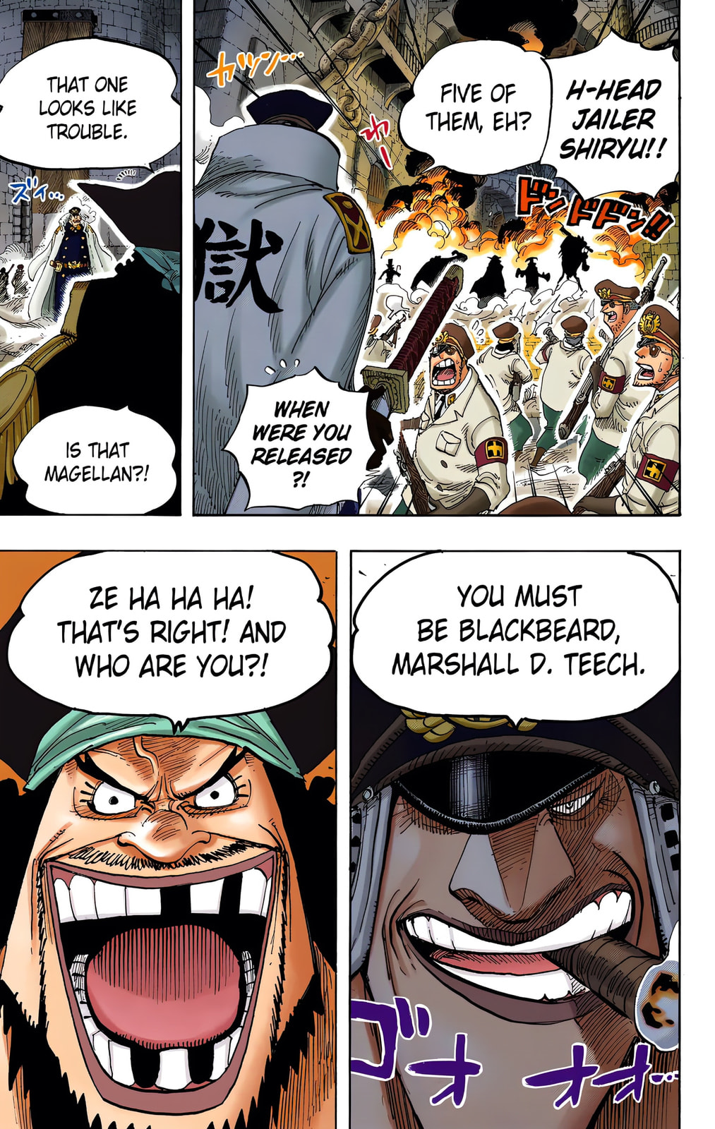 Read One Piece (Colored) chapter 543 image 2 on Lezhin