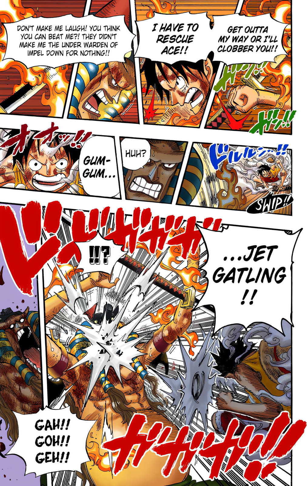 Read One Piece (Colored) chapter 543 image 8 on Lezhin