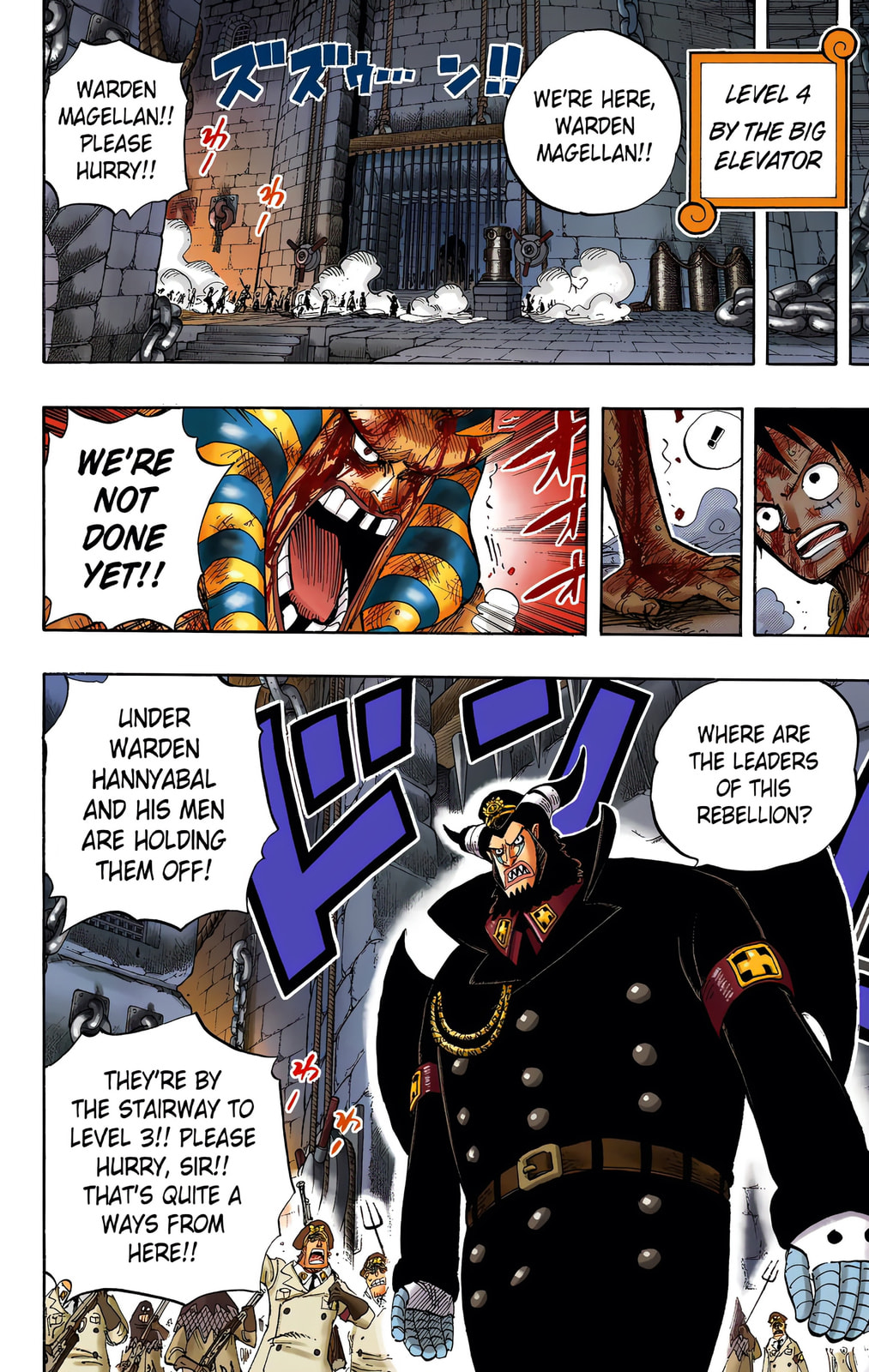 Read One Piece (Colored) chapter 543 image 9 on Lezhin
