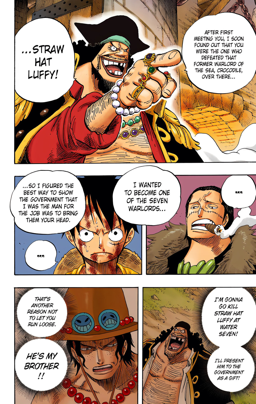 Read One Piece (Colored) chapter 544 image 1 on Lezhin