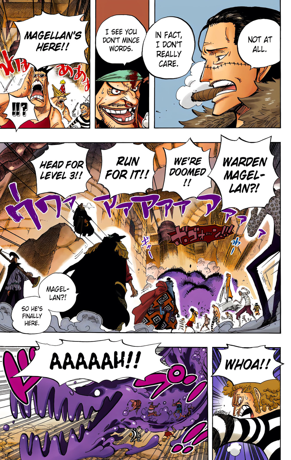 Read One Piece (Colored) chapter 544 image 8 on Lezhin