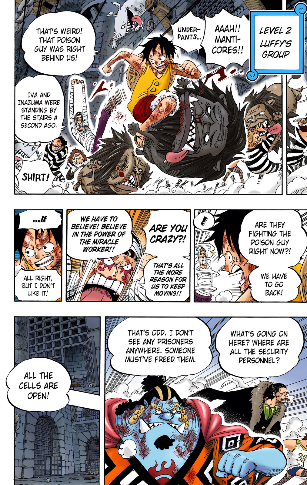 Read One Piece (Colored) chapter 545 image 8 on Lezhin