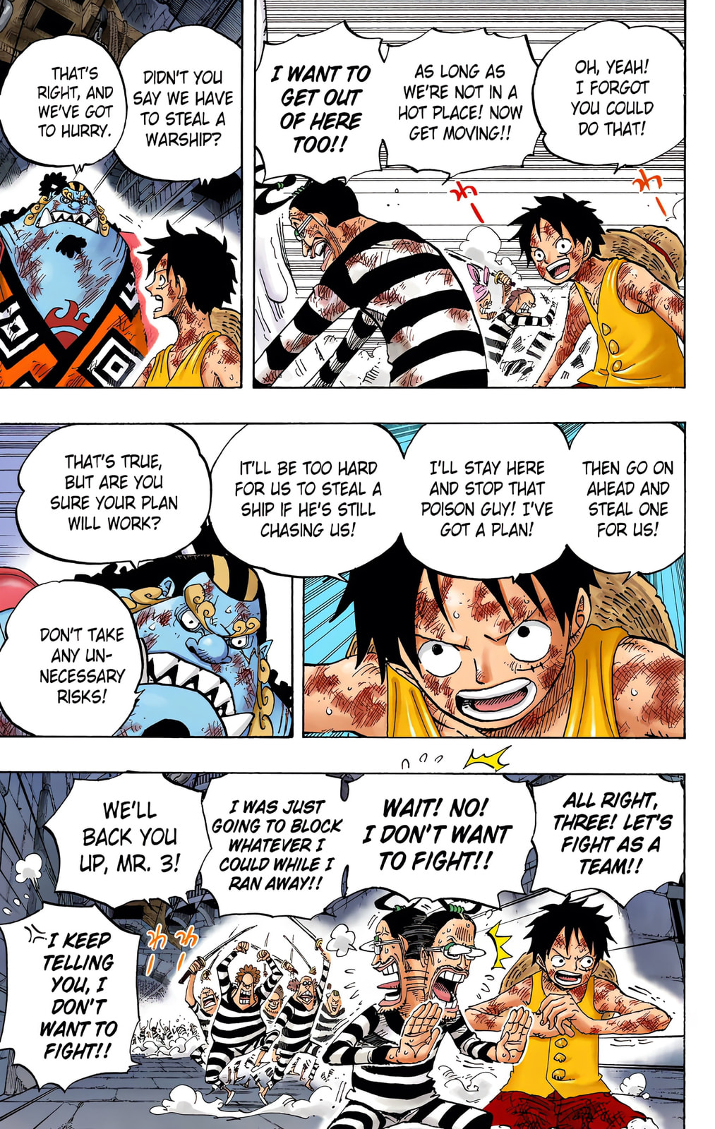 Read One Piece (Colored) chapter 546 image 2 on Lezhin