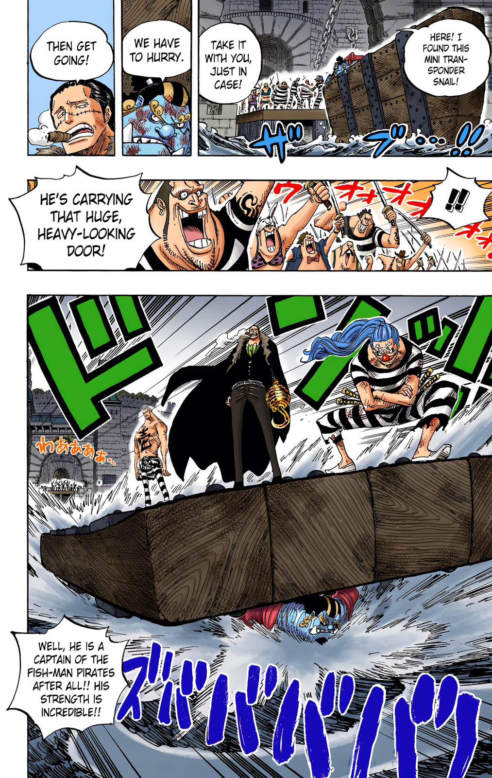 Read One Piece (Colored) chapter 546 image 8 on Lezhin