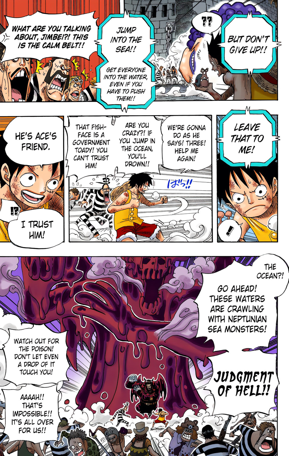 Read One Piece (Colored) chapter 547 image 11 on Lezhin