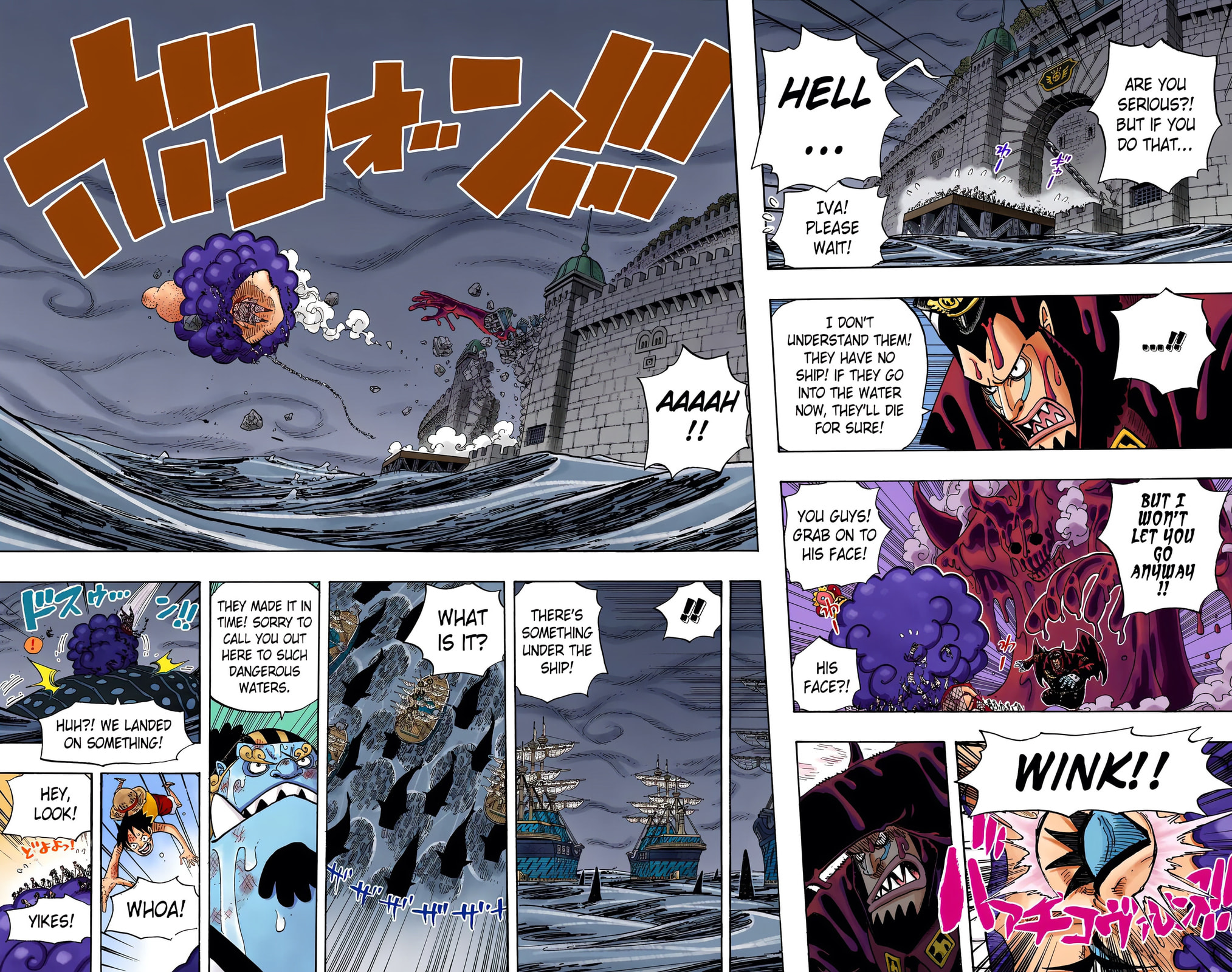 Read One Piece (Colored) chapter 547 image 13 on Lezhin