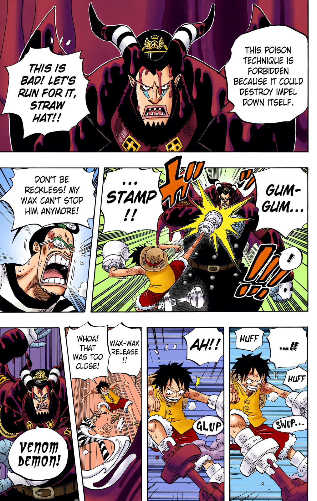 Read One Piece (Colored) chapter 547 image 2 on Lezhin