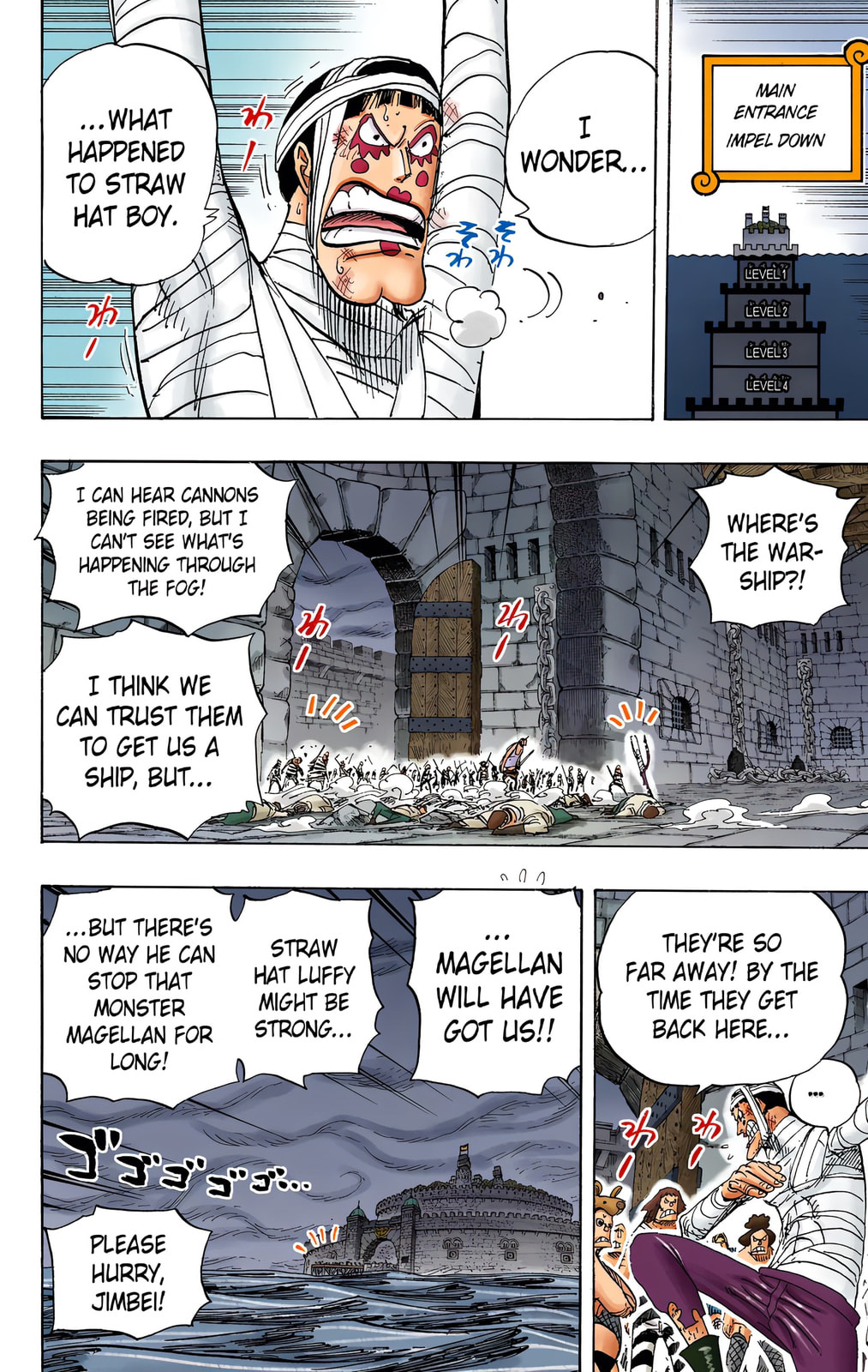 Read One Piece (Colored) chapter 547 image 4 on Lezhin