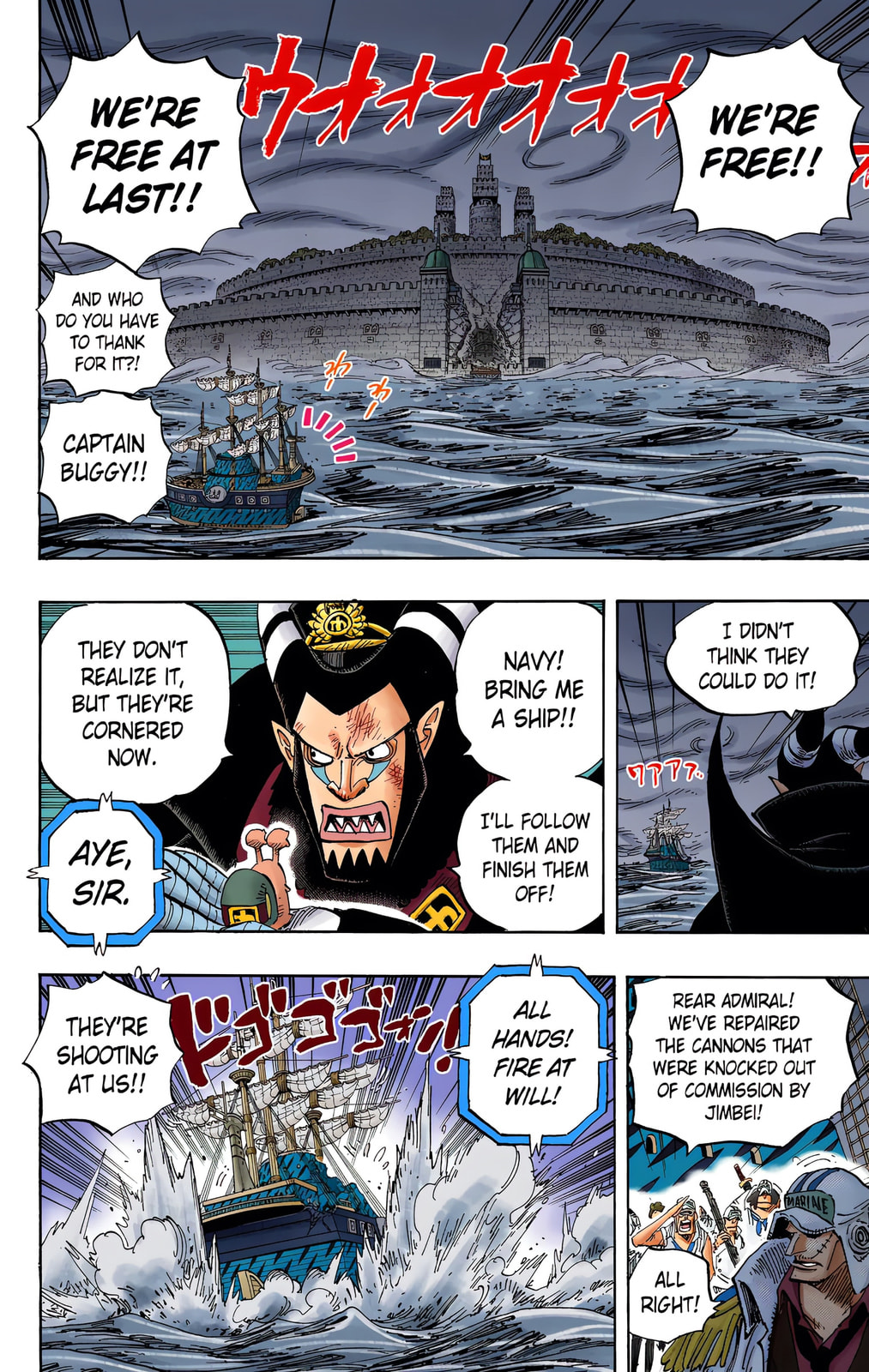 Read One Piece (Colored) chapter 548 image 3 on Lezhin